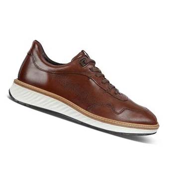 Baskets Ecco St.1 Hybride Homme Marron | FR 646JPQ